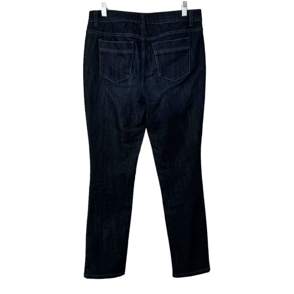 Christopher & Banks Modern Fit Straight Leg Dark Wash Womens Jeans size 6 - Picture 2 of 10